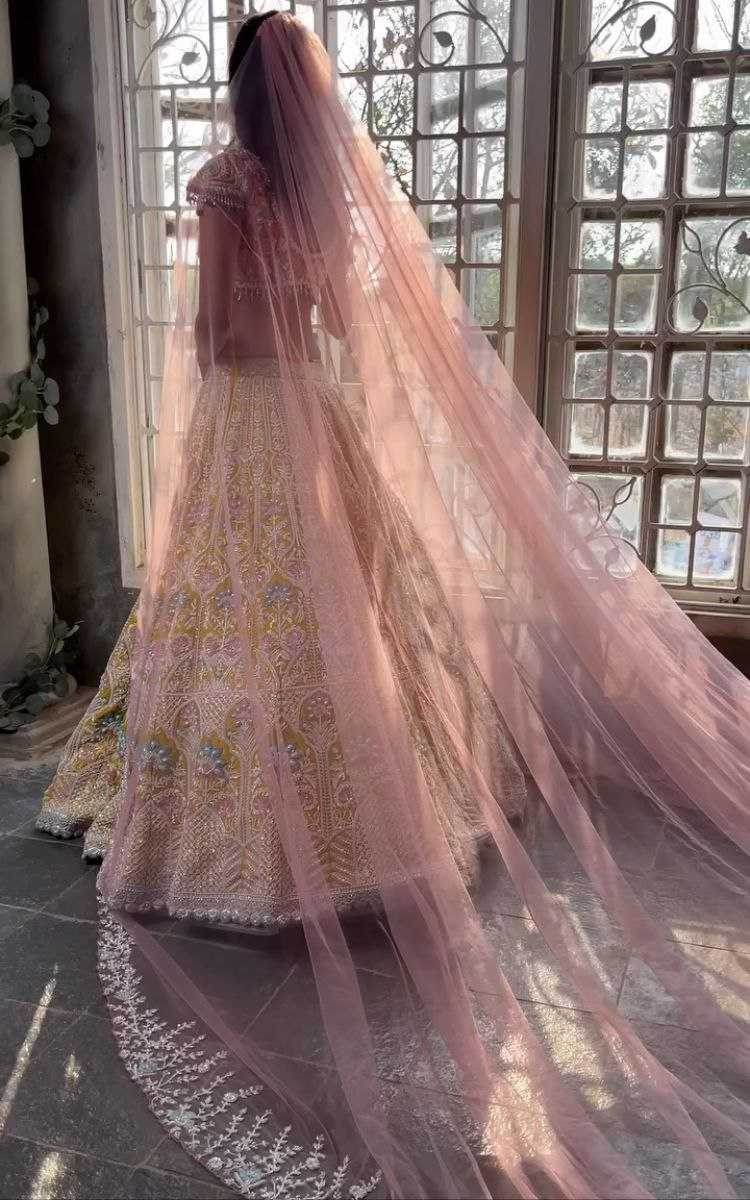 Kasturi Silk Embroidered Sequins Lehenga With Cancan - MYLUXURY LANE ENTERPRISE
